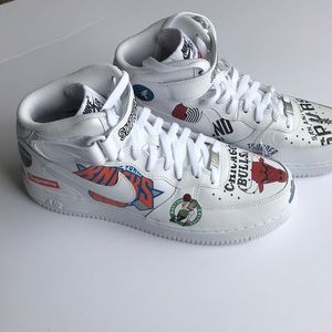 Nike Force 1 Mid 07 Supreme NBA